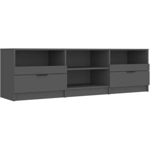 vidaXL-Tv-meubel-150x33,5x45-cm-bewerkt-hout-zwart