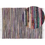 DANCA - Voerkleed - Multicolor/Wit - 160 x 230 cm - Polyester