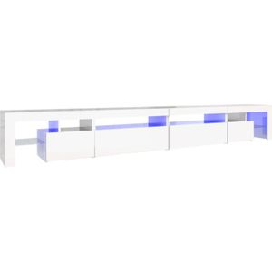vidaXL-Tv-meubel-met-LED-verlichting-290x36,5x40-cm-hoogglans-wit