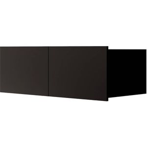 Meubella TV-Meubel Calabas - Mat zwart - 100 cm