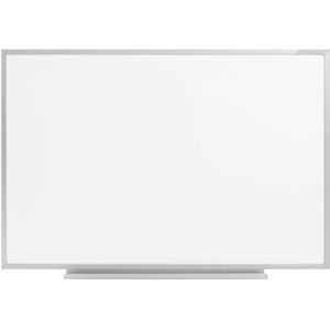 Magnetoplan wit wandpaneel schrijfbord whiteboard feroscript - 100x75cm - wit