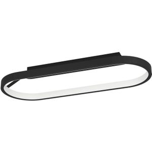 EGLO Codriales Plafondlamp - LED - 79 cm - Zwart/Wit - Dimbaar
