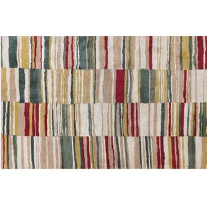 FATSA - Laagpolig Vloerkleed - Multicolor - 140 X 200 cm - Polyester