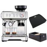 Solis Grind & Infuse Compact 1018 Pistonmachine - Espressomachine - Inclusief Coffee Knock-Box en Tamping Mat