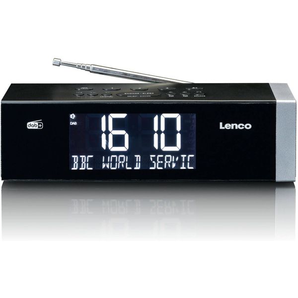 Lenco cr-520 wekkerradio zilver | Lage kopen - online prijs