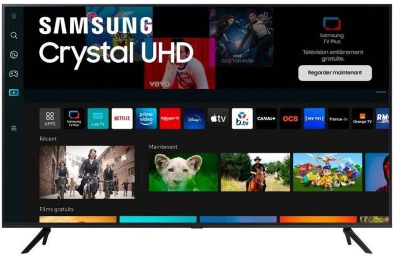 Samsung Series 7 TU43CU7025K 109,2 cm (43") 4K Ultra HD Smart TV Wifi Zwart