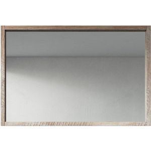 Badplaats Spiegel Vermont - 120 cm x 80 cm - Hout-look - Badkamer Spiegel