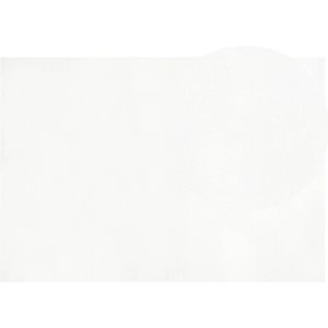 MIRPUR - Shaggy vloerkleed - Wit - 160 x 230 cm - Polyester