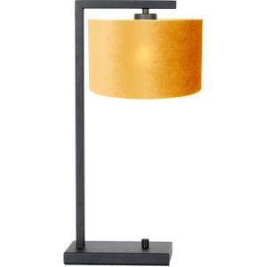 Steinhauer Stang tafellamp geel metaal 51 cm hoog