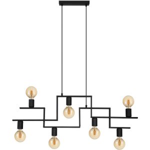 EGLO Fembard - Hanglamp - E27 - 100,5 cm - Zwart
