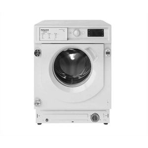 HOTPOINT inbouw patrijspoort wasmachine BIWMHG71483EU - 7 kg - Inductiemotor - Breedte 60cm - Klasse D - 1400 tpm - Wit