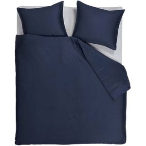 Beddinghouse Dekbedovertrek Care Change - Dark Blue-Lits-jumeaux (260 x 200/220 cm)