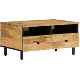 vidaXL Salontafel 80x54x40 cm massief mangohout