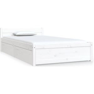 vidaXL-Bedframe-met-lades-wit-90x190-cm-3FT-Single