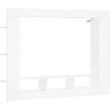 VidaXL TV-meubel 152x22x113 cm - Bewerkt Hout - Wit