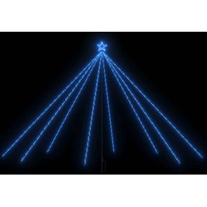 vidaXL Kerstboomverlichting met 576 LED's binnen en buiten 3,6 m blauw