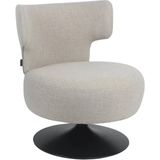 Bronx71 Fauteuil Metro draaibaar linnen taupe.