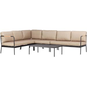 Pehnna loungeset 2 delen beige,zwart.