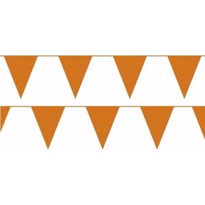 Prijsvoordeel vlaggenlijnen oranje 500 meter - Vlaggenlijnen