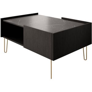 Meubella Salontafel Hacienda - Zwart - 97 cm