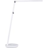 Beliani DORADO - Bureaulamp-Wit-Synthetisch materiaal