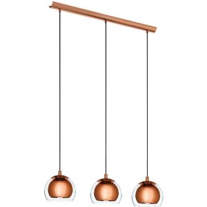 EGLO Rocamar - Hanglamp - Lengte 78cm - Koperkleurig - Helder