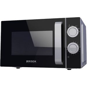 Brock MWO 2012 SS Magnetron - Microwave Oven - 21 liter - Grijs/Zwart