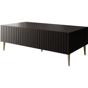 Meubella - Salontafel King - Mat Zwart - 120 cm