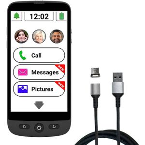 SwissVoice ePure Bluetooth Handset with Micro USB Charger - Black