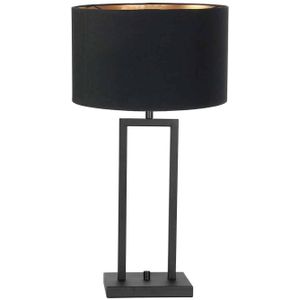 Steinhauer Stang tafellamp zwart metaal 55 cm hoog