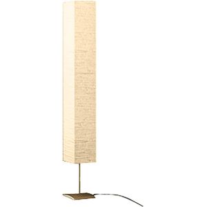 The Living Store Vloerlamp - Beige - 170 cm - Rijstpapier - 3x E14 fitting