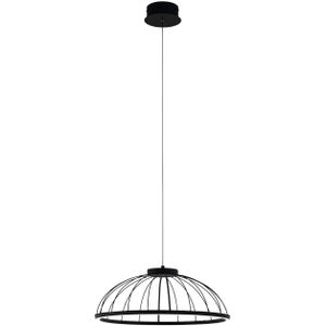 EGLO Bogotenillo Hanglamp - LED - Ø 50 cm - Zwart/Wit