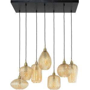 Elsie hanglamp 7L patroon mix