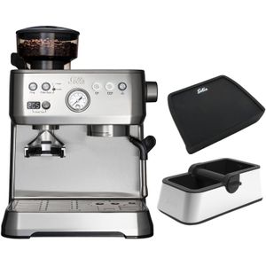 Solis Grind & Infuse Perfetta 1019 Pistonmachine Espressomachine met Koffiemolen