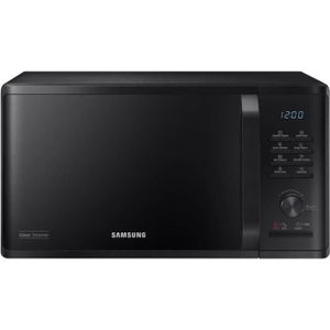 Solo Microwave - Samsung - MS23K3555E - Black - 23L - Elektronische regeling + knop - Houd houderfunctie