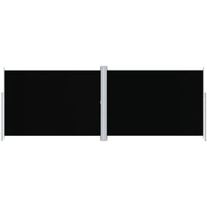 VidaXL Uittrekbaar Tuinscherm 220x600 cm - Zwart