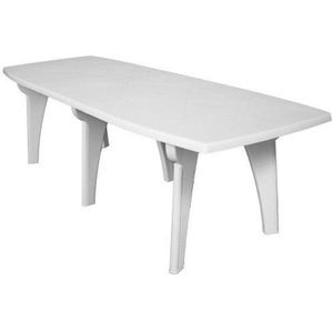 Uitschuifbare tafel - ARETA - LIPARI 2 - 180 x 250 x 90 cm - Wit
