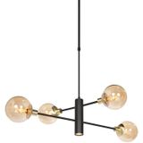 Steinhauer hanglamp Constellation - messing - metaal - 90 cm - GU10 fitting - 3805ME