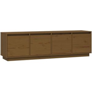 VidaXL-Tv-meubel-156x37x45-cm-massief-grenenhout-honingbruin