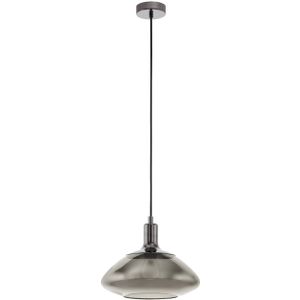 EGLO Torrontes Hanglamp - E27 - Ø 34,5 cm - Nikkel/Zwart