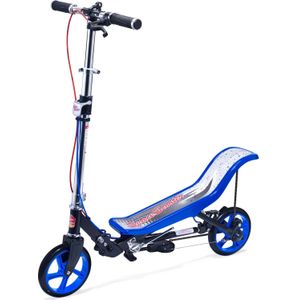 Space Scooter - X59 - Blauw/Zwart - Tot 115 Kg - Step