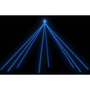 vidaXL Kerstboomverlichting met 800 LED's binnen en buiten 5 m blauw