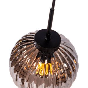 Jillie hanglamp smoke glas 4L