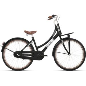 Bikefun Fiets Bike Fun 24 inch Load Nexus-3 Zwart