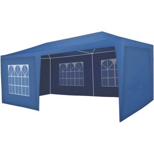 Partytent 3x6m Donkerblauw Budget