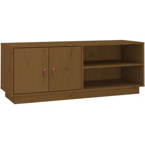 vidaXL-Tv-meubel-105x34x40-cm-massief-grenenhout-honingbruin