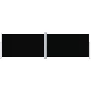 VidaXL Uittrekbaar Tuinscherm 180x600 cm - Zwart