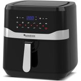 TurboTronic - Digitale Airfryer XL - Heteluchtfriteuse - 7.5L - Zwart - AF7D - Zwart