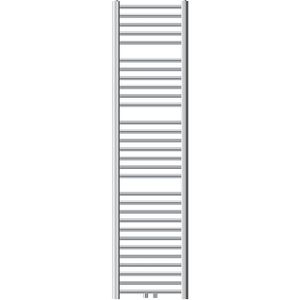 Badkamerradiator Sahara 400x1800 mm chroom gebogen met middenaansluiting