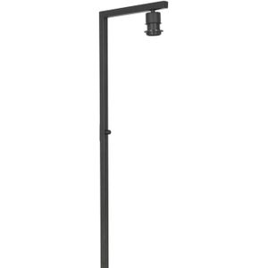 Steinhauer Stang vloerlamp zwart 160 cm hoog metaal